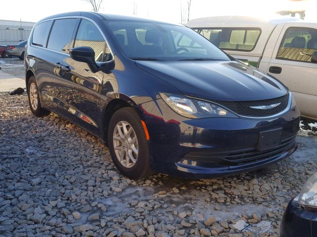 2C4RC1DG3HR778063 - 2017 CHRYSLER PACIFICA T BLUE photo 1