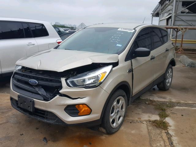 1FMCU0F74HUB79343 - 2017 FORD ESCAPE S WHITE photo 2