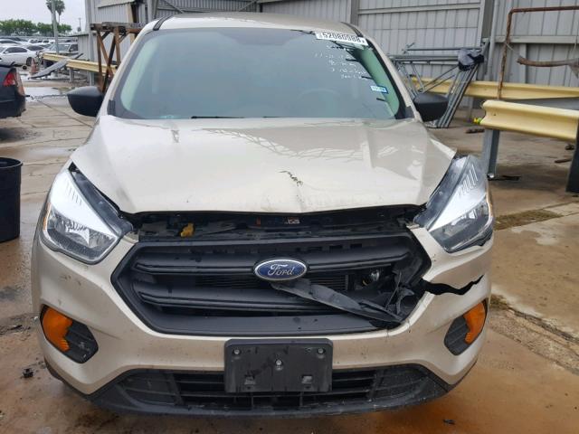 1FMCU0F74HUB79343 - 2017 FORD ESCAPE S WHITE photo 9