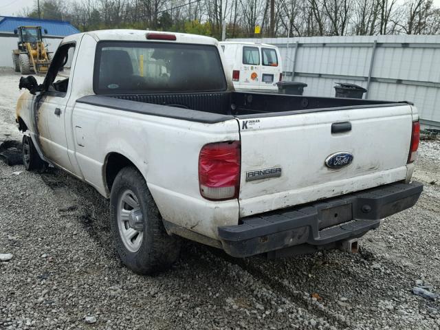 1FTKR1AD0APA39203 - 2010 FORD RANGER WHITE photo 3