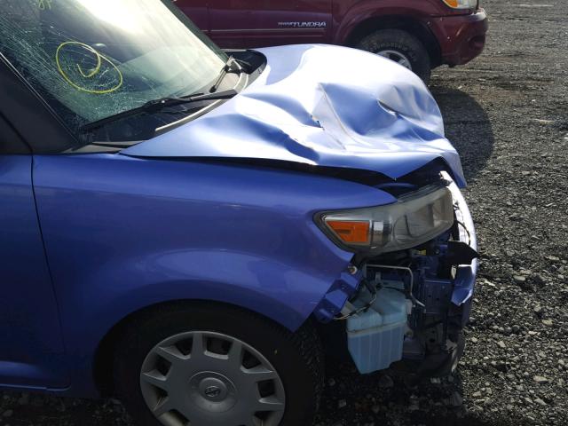 JTLZE4FE4A1116806 - 2010 TOYOTA SCION XB Күлгін фото 9