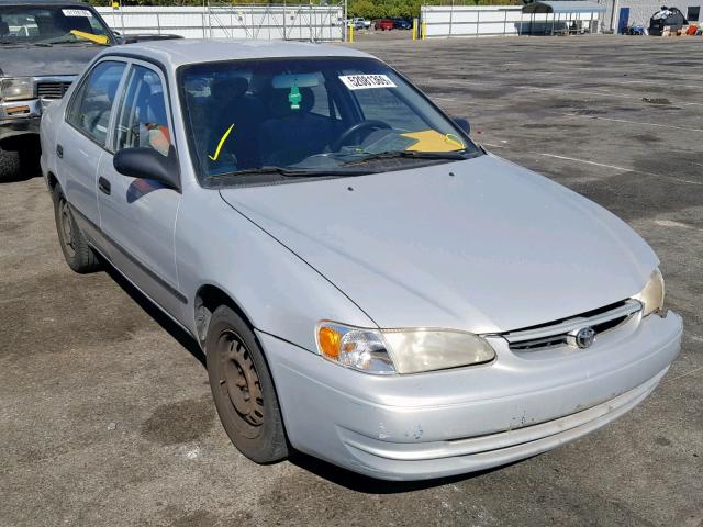 1NXBR12E9YZ321676 - 2000 TOYOTA COROLLA VE SILVER photo 1