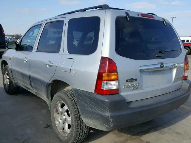 4F2YU07B21KM29189 - 2001 MAZDA TRIBUTE DX 灰色 照片 3