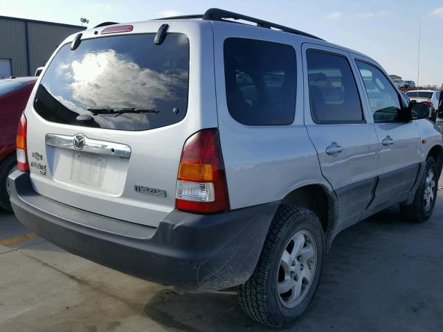 4F2YU07B21KM29189 - 2001 MAZDA TRIBUTE DX 灰色 照片 4
