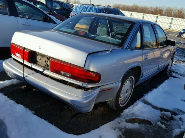 2G4WB52L8S1462026 - 1995 BUICK REGAL CUST BLUE photo 4