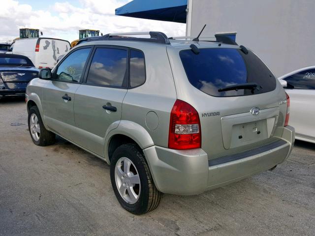 KM8JM12B77U582769 - 2007 HYUNDAI TUCSON GLS SILVER photo 3