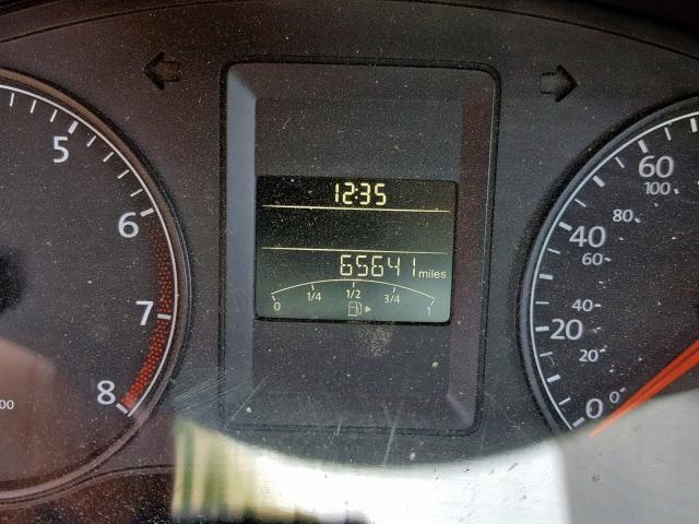 3VW2K7AJ8EM370763 - 2014 VOLKSWAGEN JETTA BASE Սպիտակ լուսանկար 8