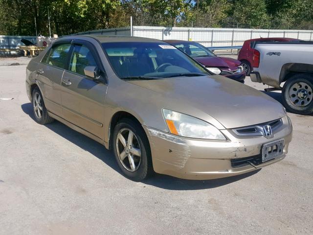 1HGCM56643A056338 - 2003 HONDA ACCORD EX GOLD photo 1