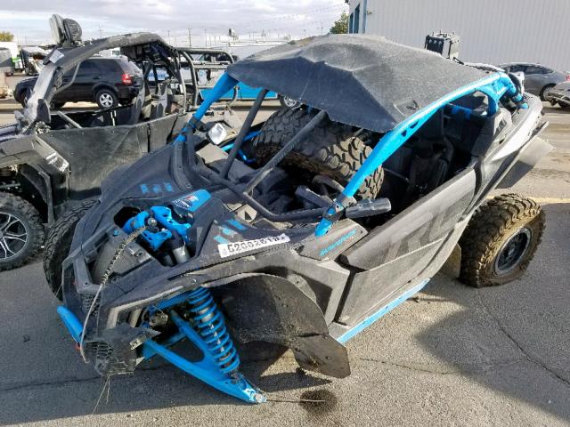 3JBVVAW4XKK000061 - 2019 CAN-AM MAVERICK X TWO TONE photo 2