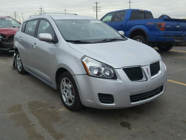 5Y2SM67049Z444268 - 2009 PONTIAC VIBE SILVER photo 1