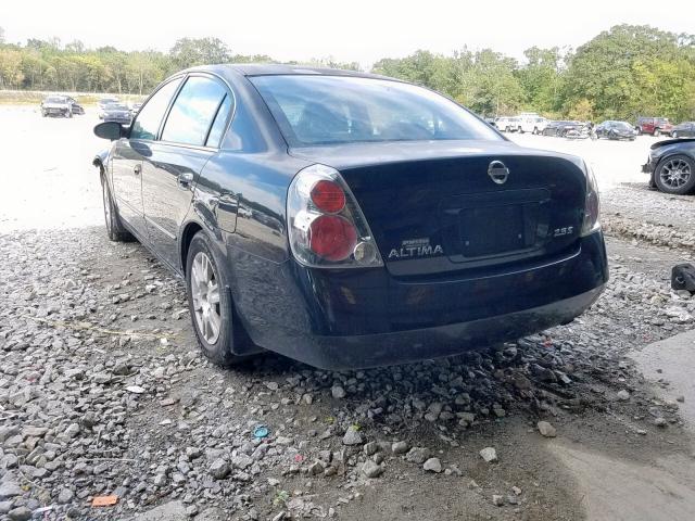 1N4AL11D65N430294 - 2005 NISSAN ALTIMA S BLACK photo 3