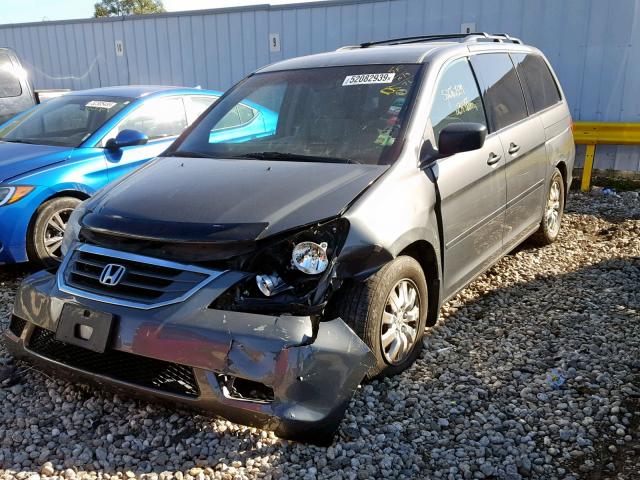 5FNRL38268B001804 - 2008 HONDA ODYSSEY LX GRAY photo 2