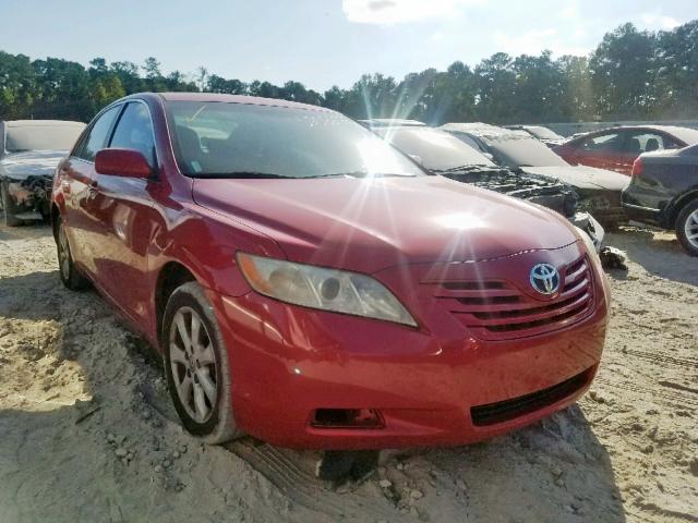 4T1BE46K49U311300 - 2009 TOYOTA CAMRY BASE RED photo 1