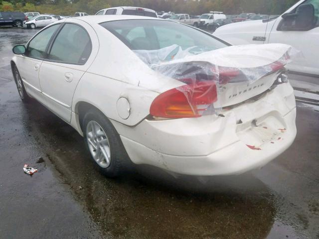 2B3HD46R31H704986 - 2001 DODGE INTREPID S 白色 照片 3