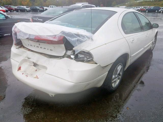 2B3HD46R31H704986 - 2001 DODGE INTREPID S WHITE photo 4