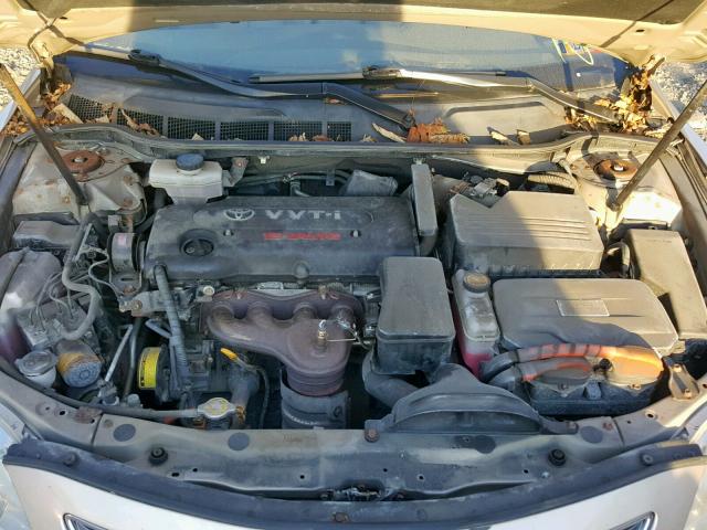 JTNBB46K273015882 - 2007 TOYOTA CAMRY HYBR TAN photo 7