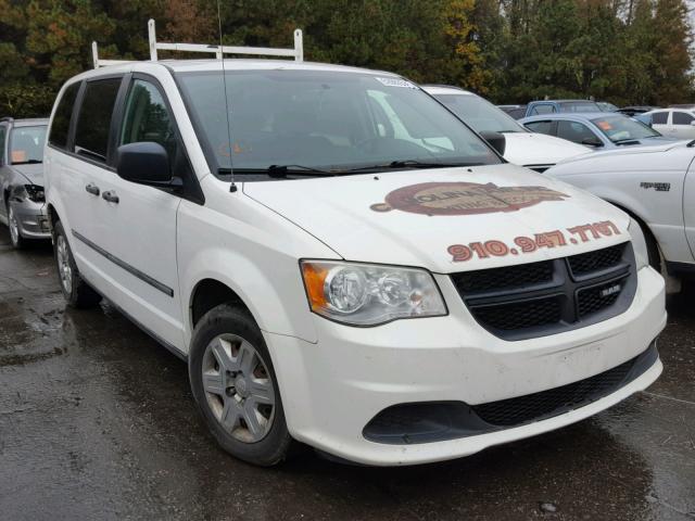 2C4JDGAG1CR218200 - 2012 DODGE RAM VAN WHITE photo 1