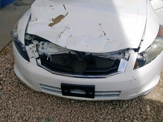 1HGCP2F88AA140585 - 2010 HONDA ACCORD EXL WHITE photo 7