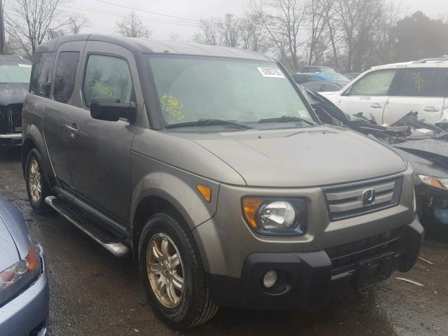 5J6YH27787L001278 - 2007 HONDA ELEMENT EX SILVER photo 1