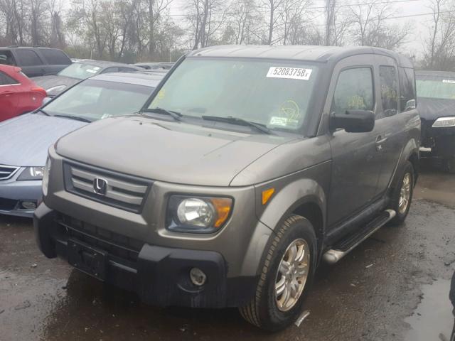 5J6YH27787L001278 - 2007 HONDA ELEMENT EX SILVER photo 2