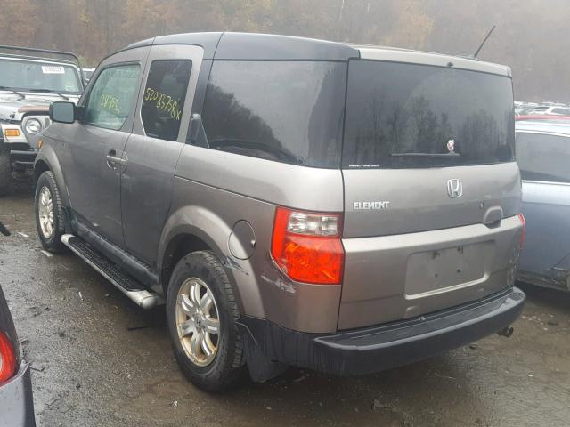 5J6YH27787L001278 - 2007 HONDA ELEMENT EX SILVER photo 3