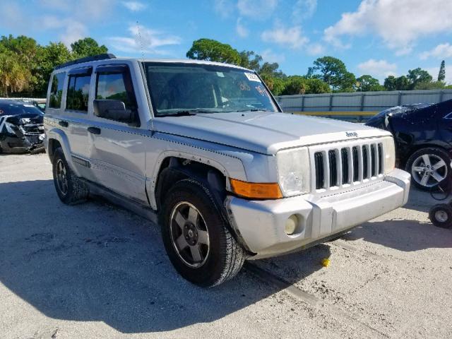 1J8HH48N16C144577 - 2006 JEEP COMMANDER Gümüş foto 1