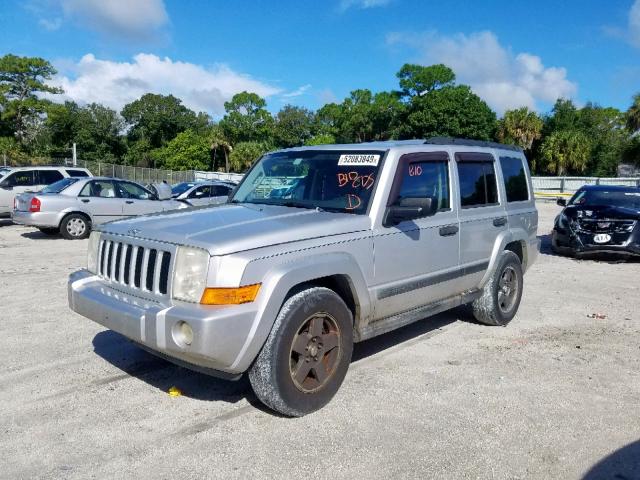 1J8HH48N16C144577 - 2006 JEEP COMMANDER Gümüş foto 2
