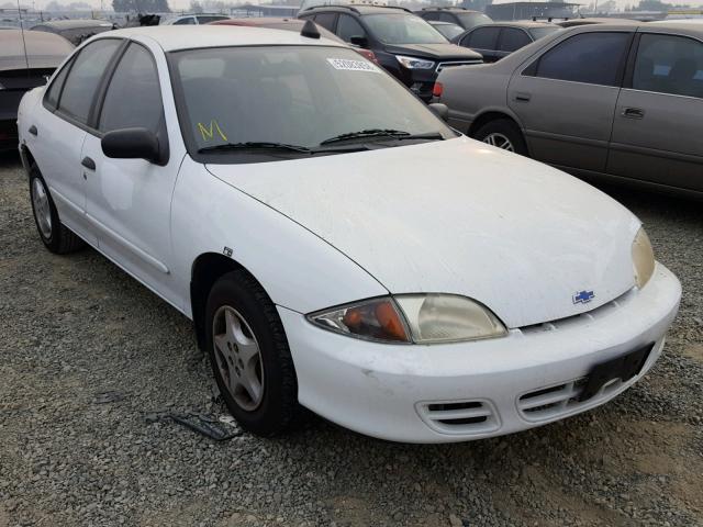 1G1JC524627190981 - 2002 CHEVROLET CAVALIER B WHITE photo 1