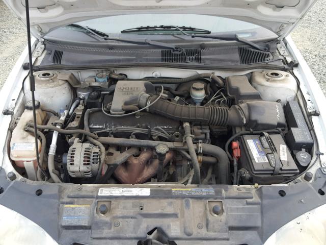 1G1JC524627190981 - 2002 CHEVROLET CAVALIER B WHITE photo 7