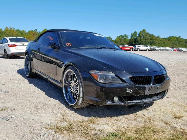 WBAEK73405B328826 - 2005 BMW 645 CI AUT BLACK photo 1