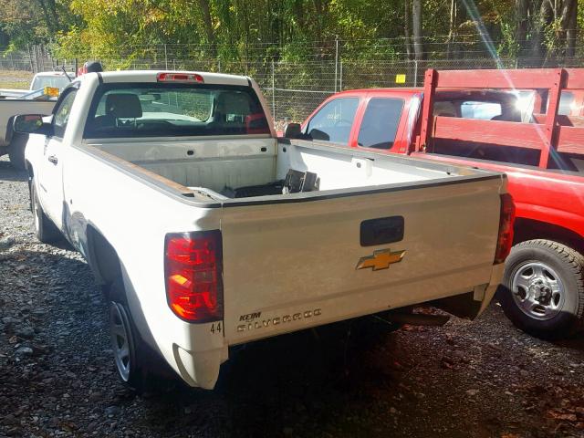 1GCNCPEH5EZ155697 - 2014 CHEVROLET SILVERADO WHITE photo 3