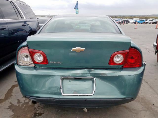 1G1ZH57B29F155639 - 2009 CHEVROLET MALIBU 1LT 青绿色 照片 9