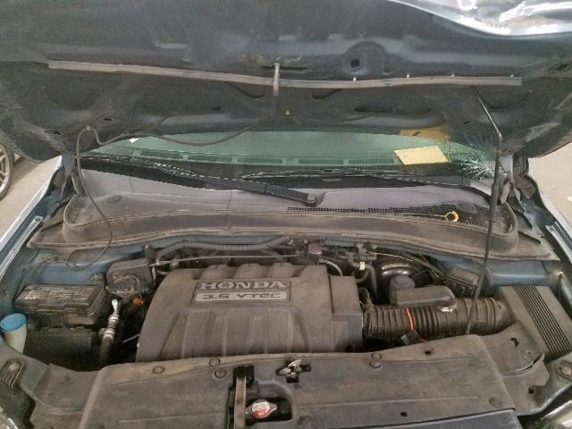 5FNYF18308B016296 - 2008 HONDA PILOT SE BLUE photo 7