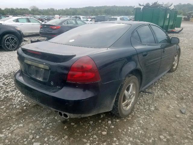 2G2WS522341207982 - 2004 PONTIAC GRAND PRIX BLACK photo 4