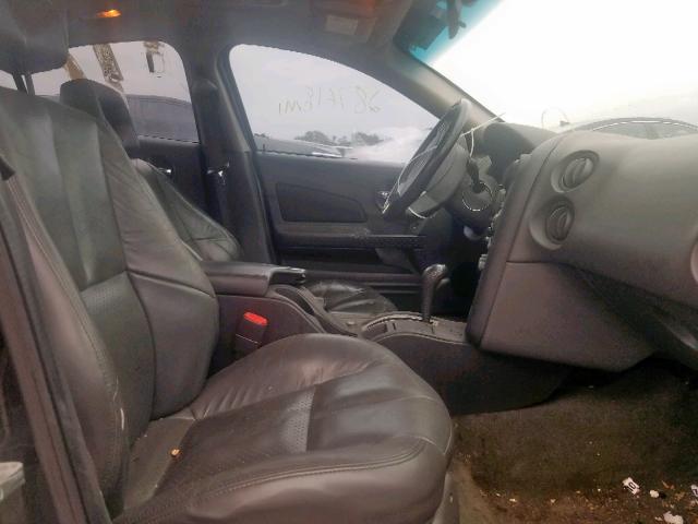 2G2WS522341207982 - 2004 PONTIAC GRAND PRIX BLACK photo 5