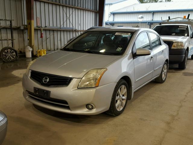 3N1AB6APXCL662384 - 2012 NISSAN SENTRA 2.0 SILVER photo 2