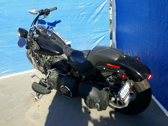 1HD1JRV18DB018682 - 2013 HARLEY-DAVIDSON FLS SOFTAI BLACK photo 3