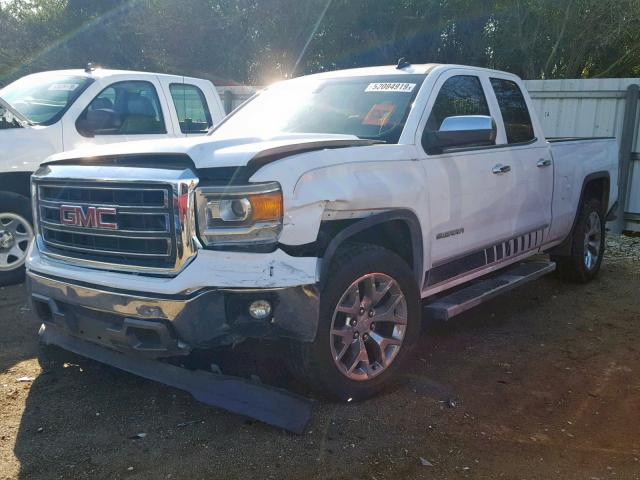 1GTR1VEC3EZ191727 - 2014 GMC SIERRA C15 WHITE photo 2