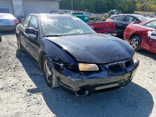1G2WP52K22F286441 - 2002 PONTIAC GRAND PRIX Սև լուսանկար 1