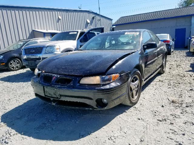 1G2WP52K22F286441 - 2002 PONTIAC GRAND PRIX Սև լուսանկար 2