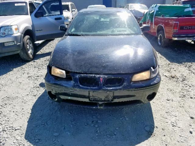 1G2WP52K22F286441 - 2002 PONTIAC GRAND PRIX Սև լուսանկար 7