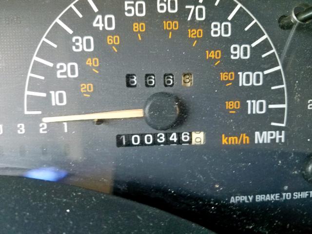 1G2WP52K22F286441 - 2002 PONTIAC GRAND PRIX Սև լուսանկար 8