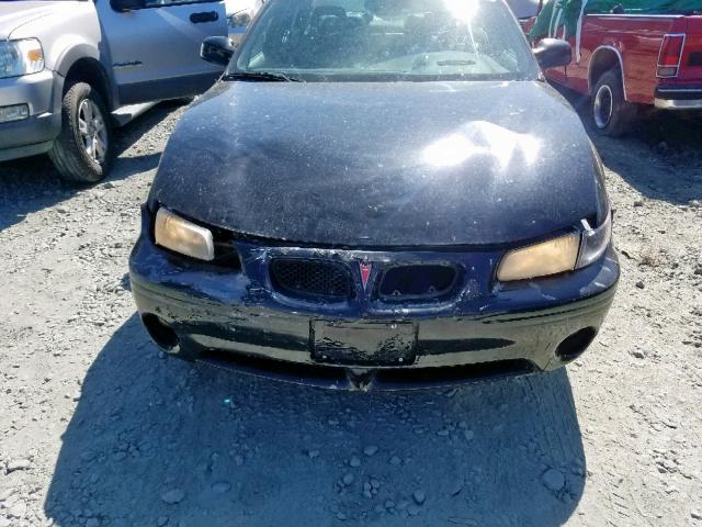 1G2WP52K22F286441 - 2002 PONTIAC GRAND PRIX Սև լուսանկար 9