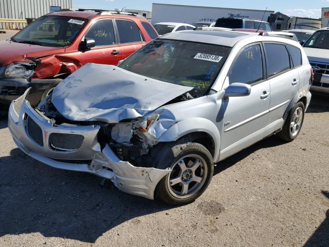 5Y2SL65846Z415490 - 2006 PONTIAC VIBE SILVER photo 2