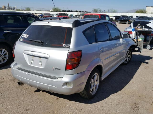 5Y2SL65846Z415490 - 2006 PONTIAC VIBE SILVER photo 4