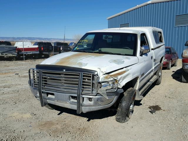 1B7KF26C2SS331531 - 1995 DODGE RAM 2500 WHITE photo 2