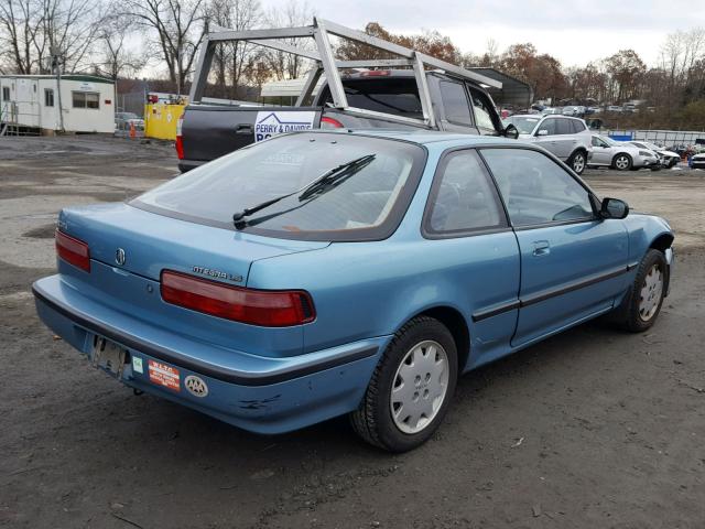 JH4DA9457MS057295 - 1991 ACURA INTEGRA LS BLUE photo 4