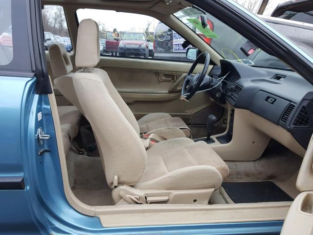 JH4DA9457MS057295 - 1991 ACURA INTEGRA LS BLUE photo 5