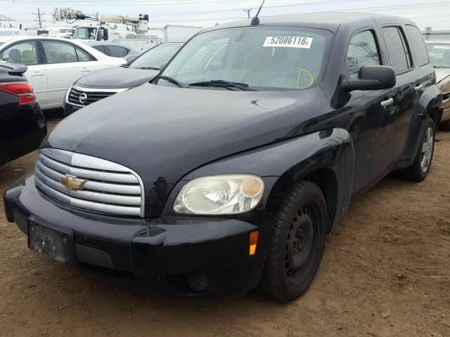 3GNDA13D46S506717 - 2006 CHEVROLET HHR LS BLACK photo 2