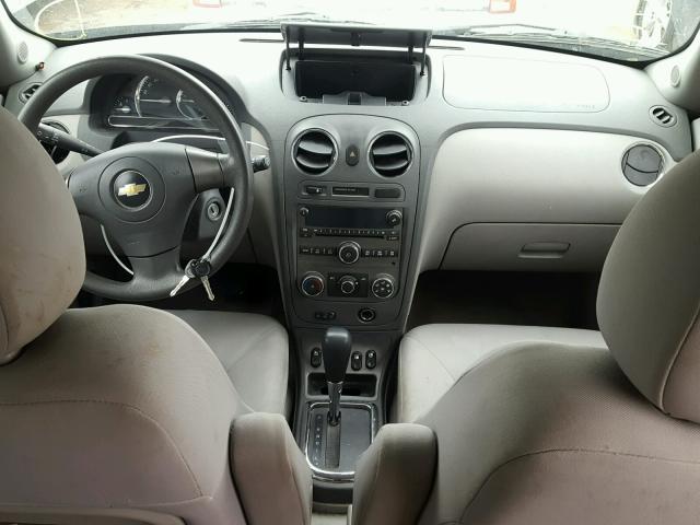 3GNDA13D46S506717 - 2006 CHEVROLET HHR LS BLACK photo 9